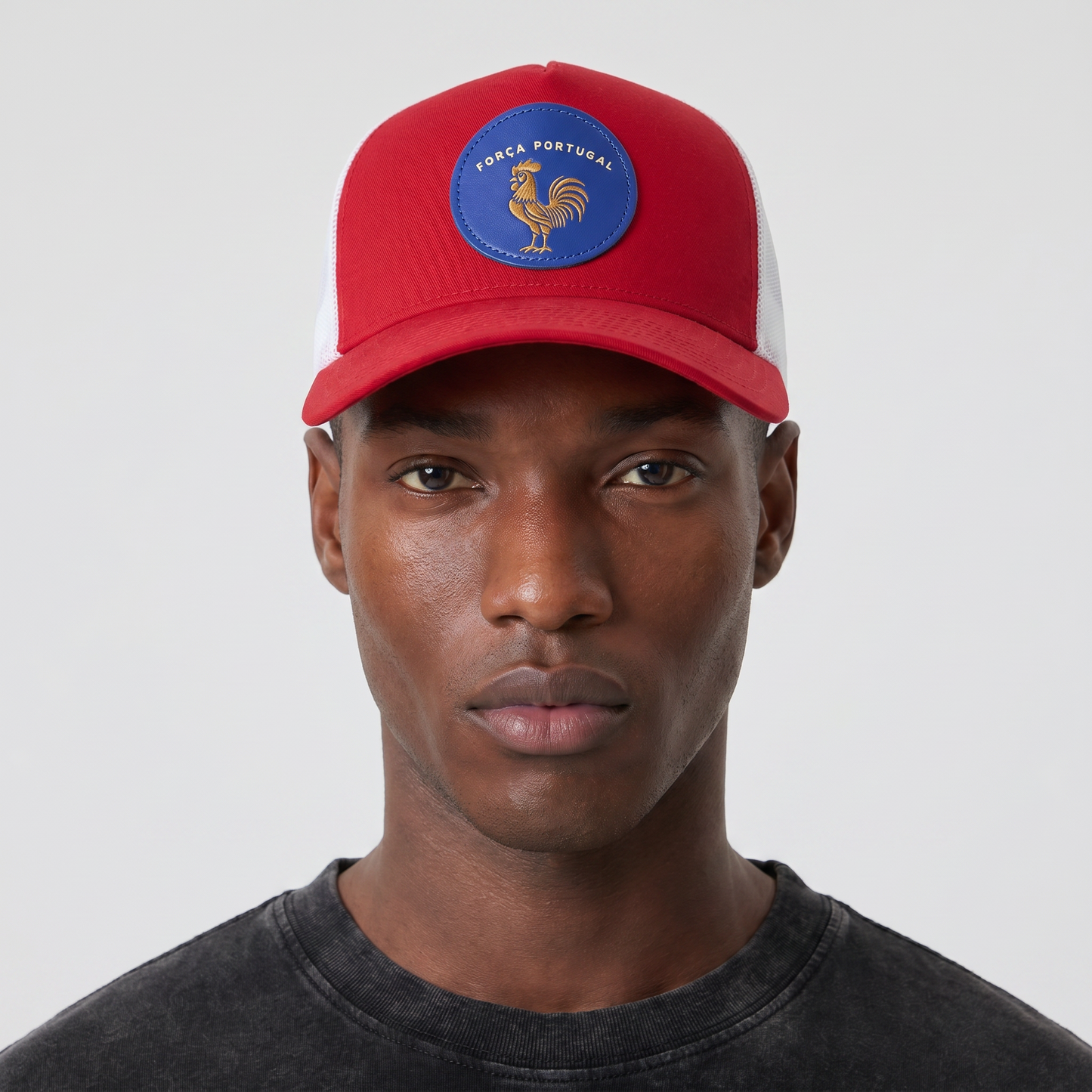 🇵🇹 Portugal – “Força Portugal” Rooster Hat